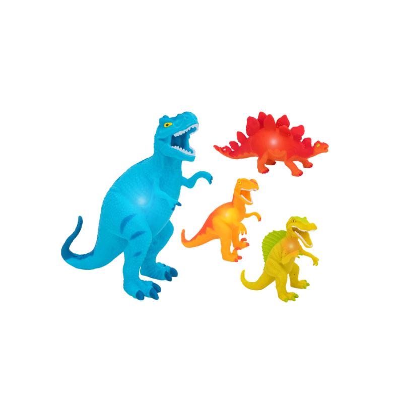 GLOBO WTOY Gumeni dinosaurusi, Šarena\\i