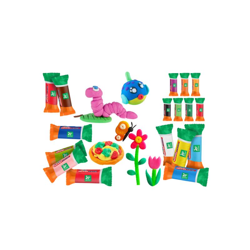 GLOBO Morbidough Plastelin, Šareni