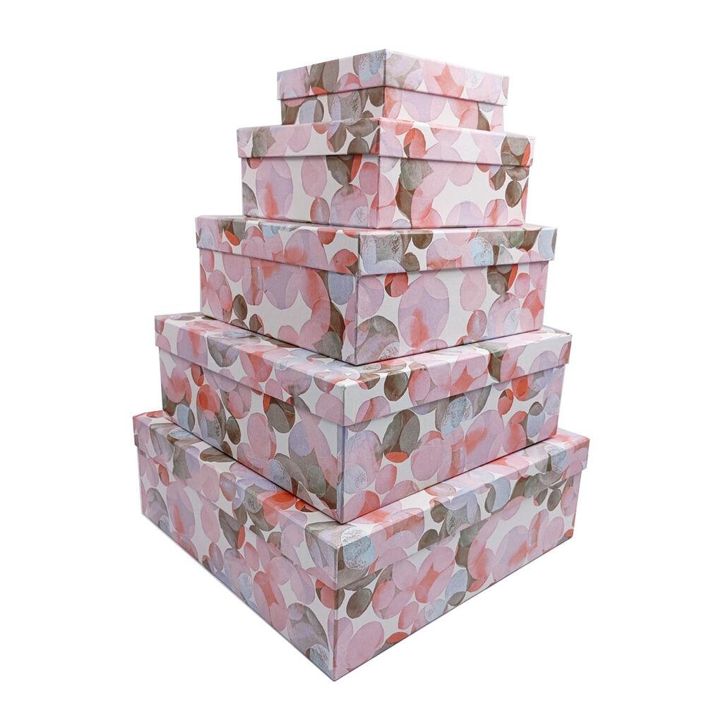 Vrabac Set ukrasnih kutija Kubo 190, 5 komada