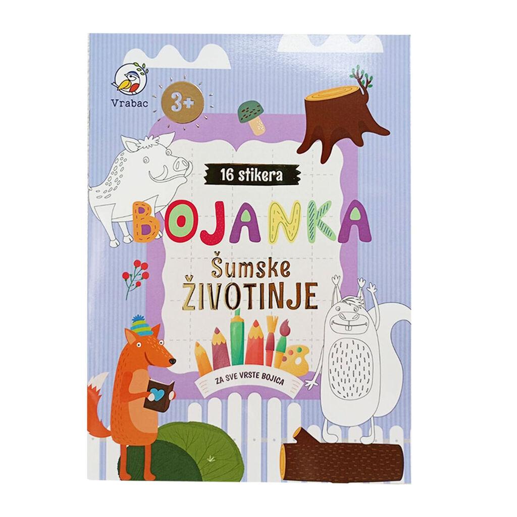 Vrabac Bojanka Amigo Šumske Životinje, A4