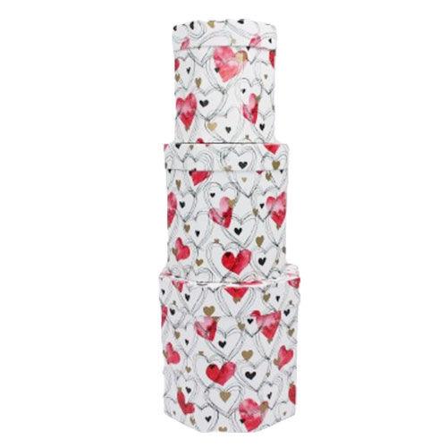 Vrabac Set ukrasnih kutija Okta 314, 3 komada