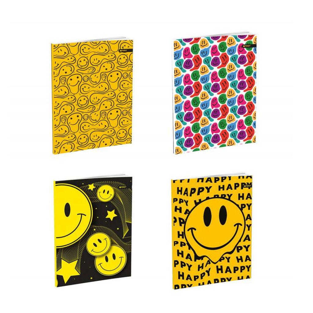 Sveska Premium Smiley, 52 lista, A5, Kocka