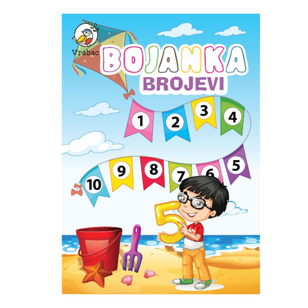 Vrabac Bojanka Sali 68003 Brojevi, A4