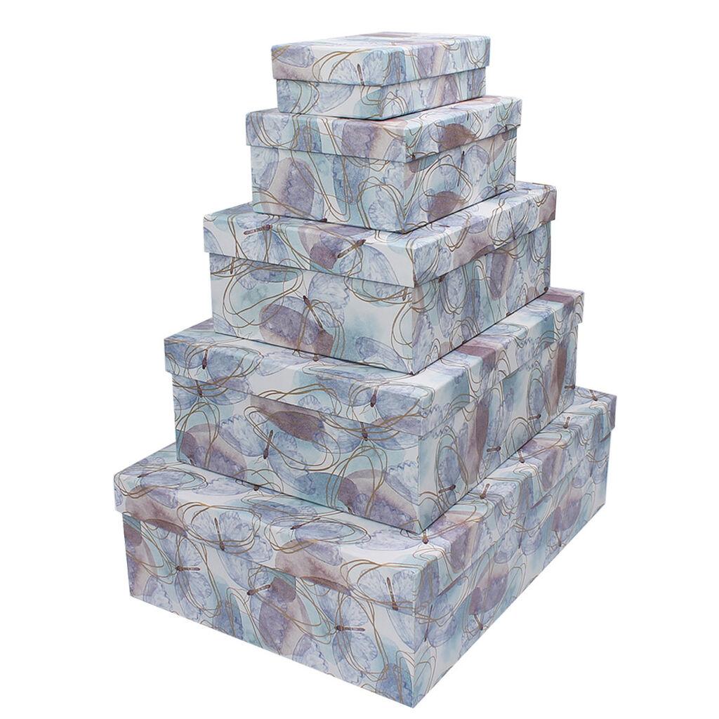 Vrabac Set ukrasnih kutija Zoi 80, 5 komada