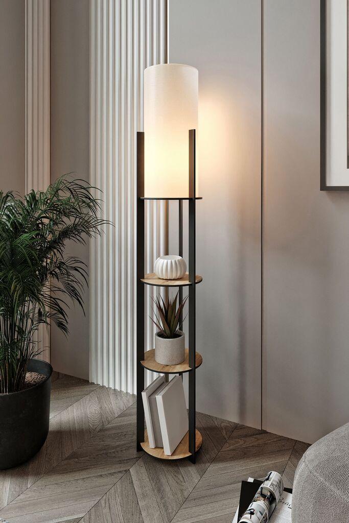 Opviq Podna lampa Radiante, 135 cm, Krem