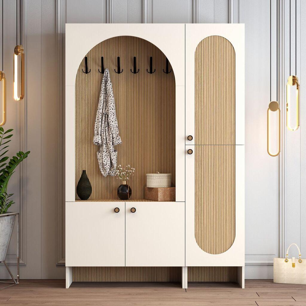 Hanah Home Chiviluk Palermo Kl, 135x 200,6x 37 cm, krem