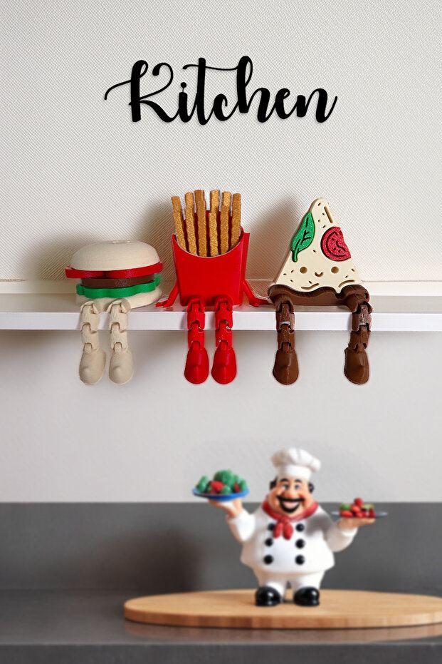 Aberto Design set brze hrane, 3 dijela, šareni