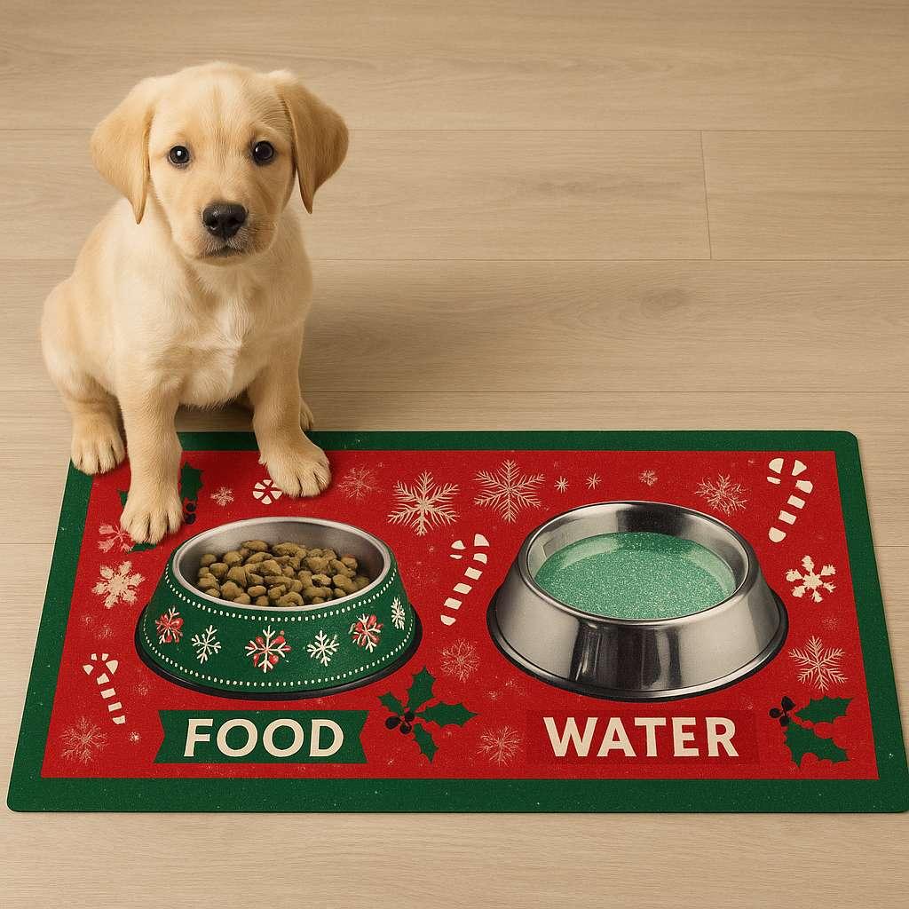 Podloga za hranilice Paws & Whiskers Paspet 5, 40x70 cm, Šarena