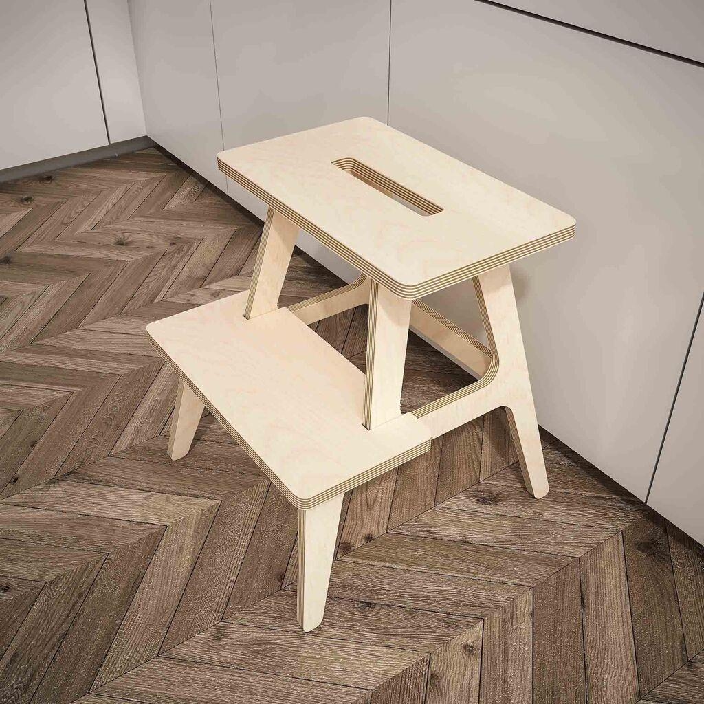 Hanah Home stepenasta stolica CPT3001-47, 43x47x44 cm