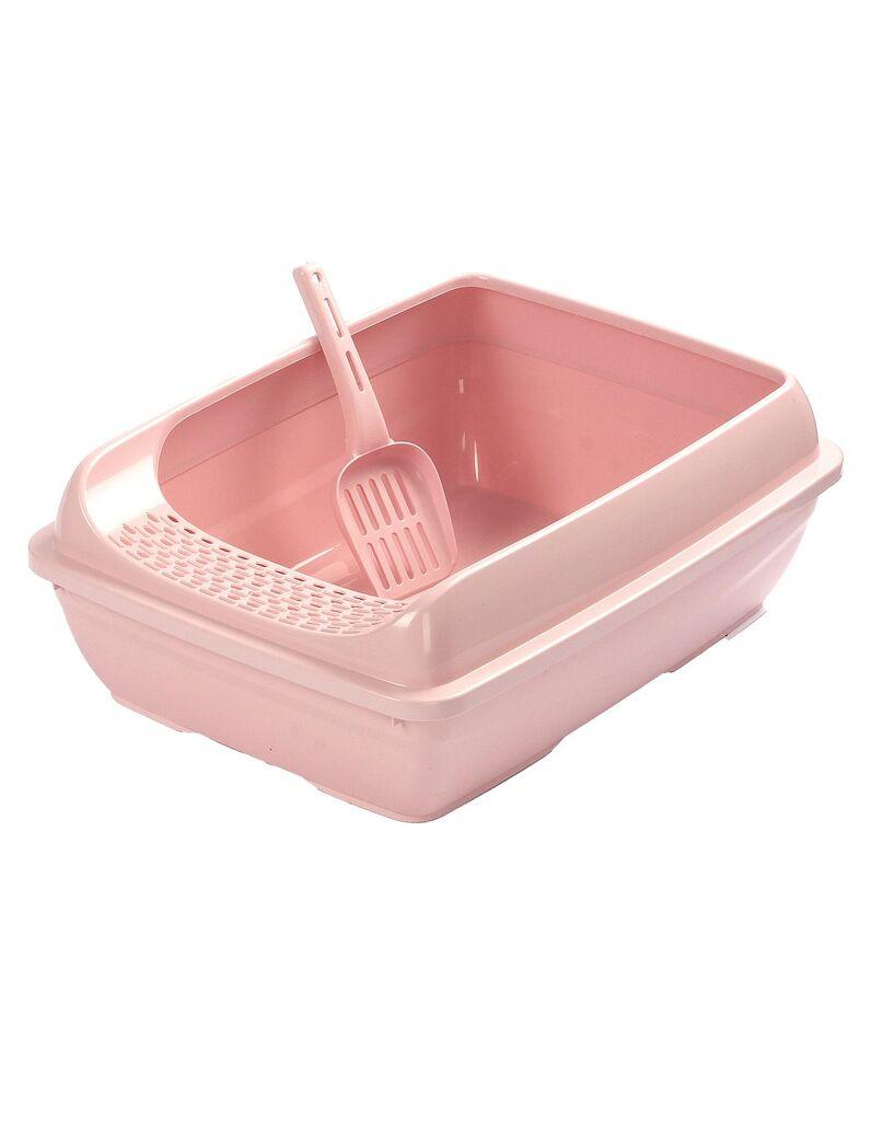 Paws & Whiskers Otvoreni mačji WC 5098-2, Roza