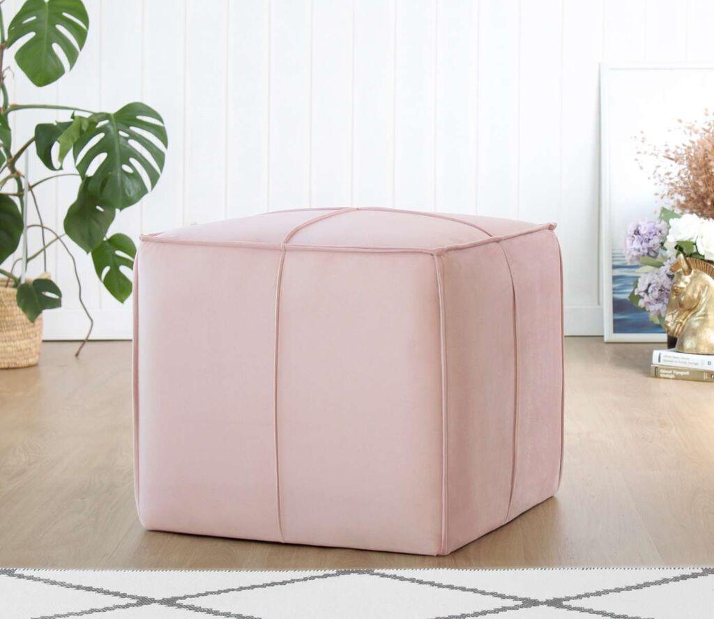 Atelier del Sofa Tabure Holler, Svijetlo ružičasta