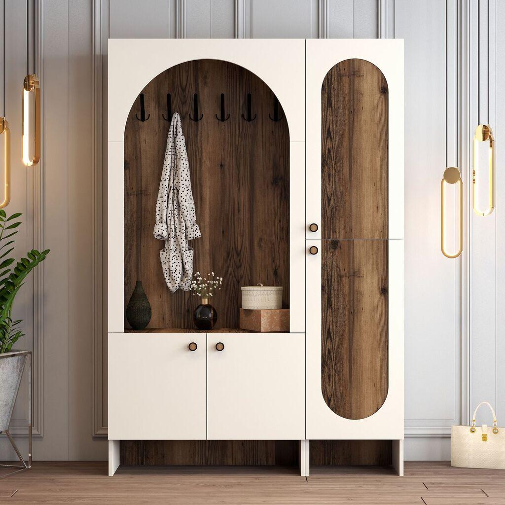 Hanah Home Chiviluk Palermo Kl, 135x 200,6x 37 cm, krem