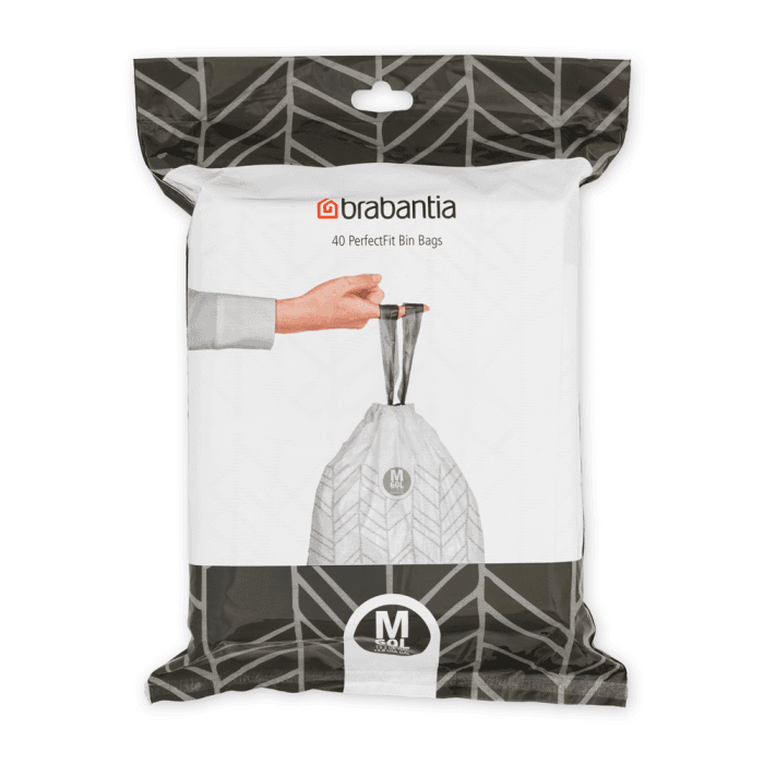 Brabantia Vreće za smeće Perfectfit, 60L, M, 40kom