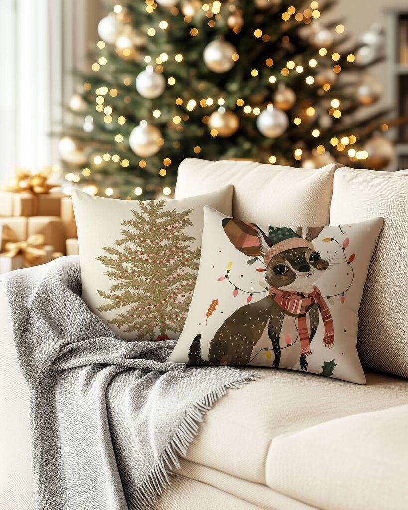 Aberto Design Set dekorativnih jastučnica PLW-NWYR26 - 12, 43x43 cm, 2 dijela