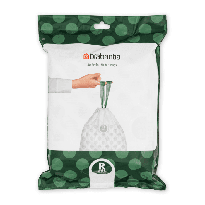 Brabantia Vreće za smeće Perfectfit, 36L, R, 40kom