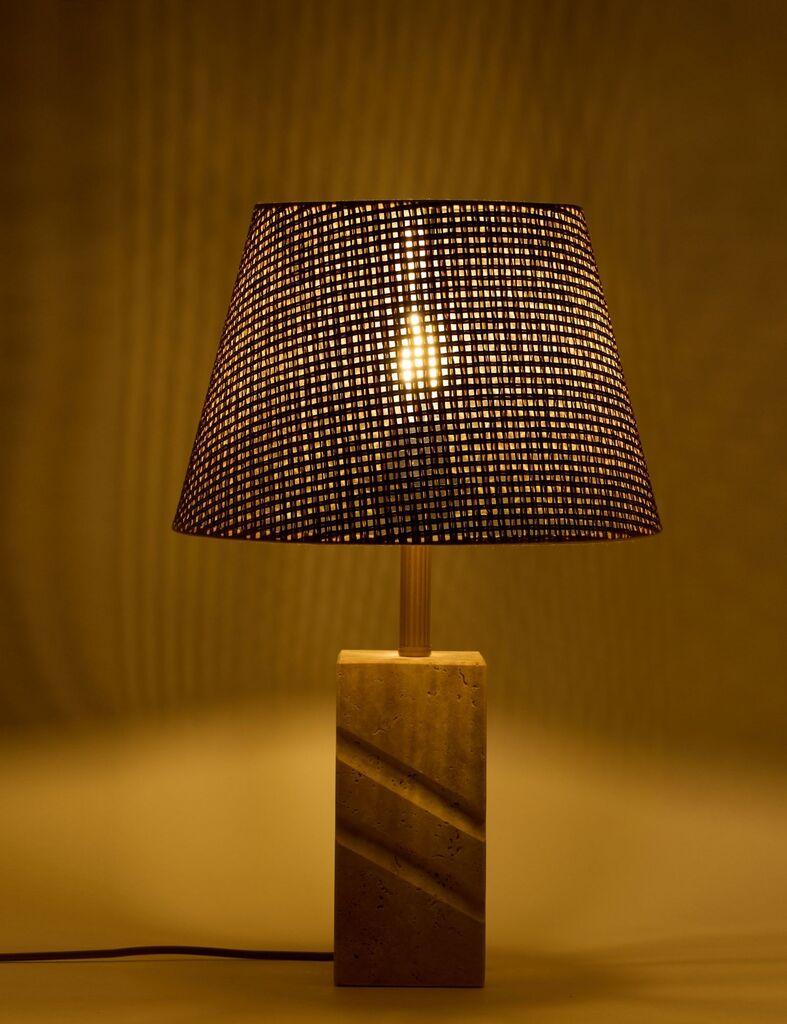 Opviq Valen stolna lampa, smeđa