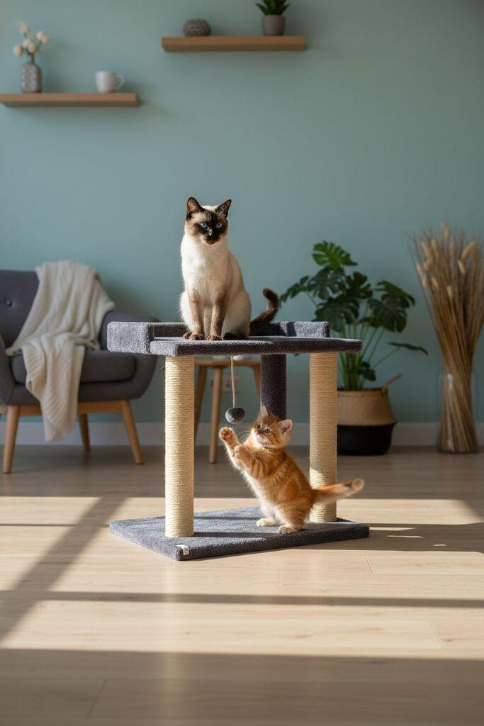 Grebalica za mačke Paws & Whiskers Liya, antracit