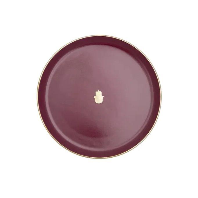 Porland tanjir Glamorous, 20 cm, Crveni