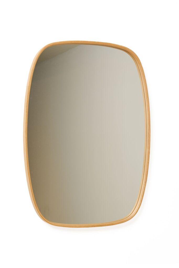 Hanah Home Mirror Cloudy 62, Hrast