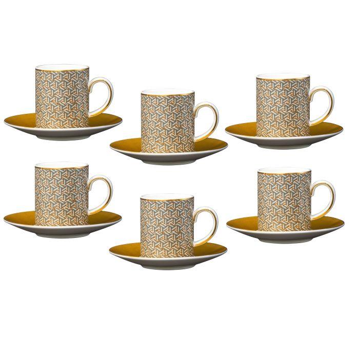 Lijepe kućne stvari Set šoljica za espresso Modern, 6 kom