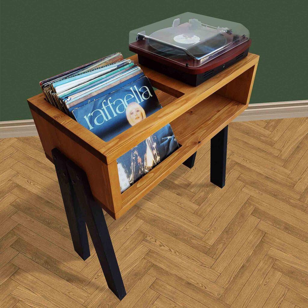 Hanah Home stalak za gramofon CPT2012-80, 80x85x40 cm