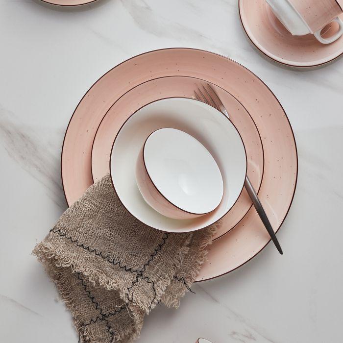 Lijepe kućne stvari Porculanski set za doručak Lollipop, 12 kom