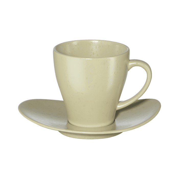 Asa selection Šoljica i tanjirić za kafu Cuba panna, 6 kom