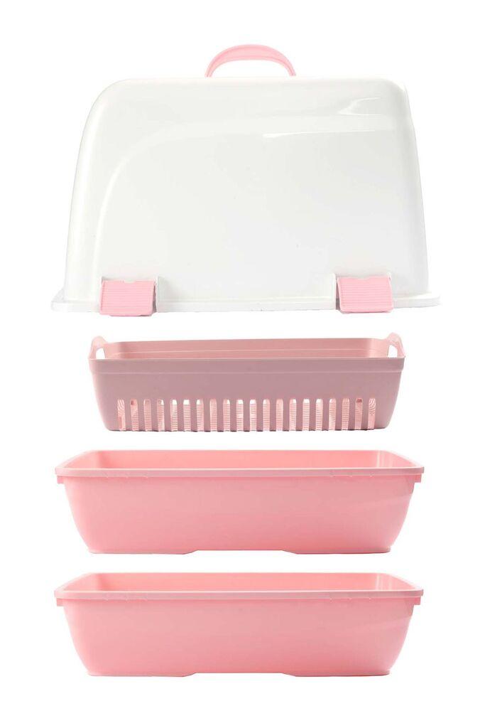 Mačji toalet Paws & Whiskers 1164458, roze