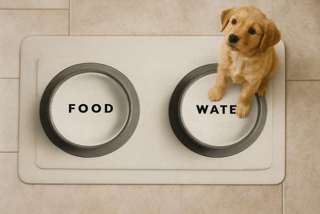 Podloga za hranilice Paws & Whiskers Paspet 8, 40x70 cm, Šarena