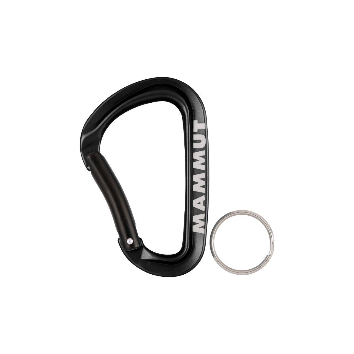 Mammut Mini carabiner privjesak, Crni
