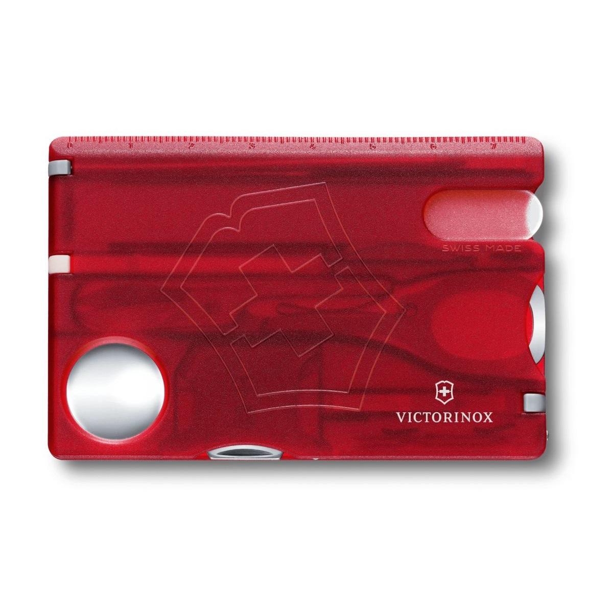 Victorinox Kartica transparent, Crvena