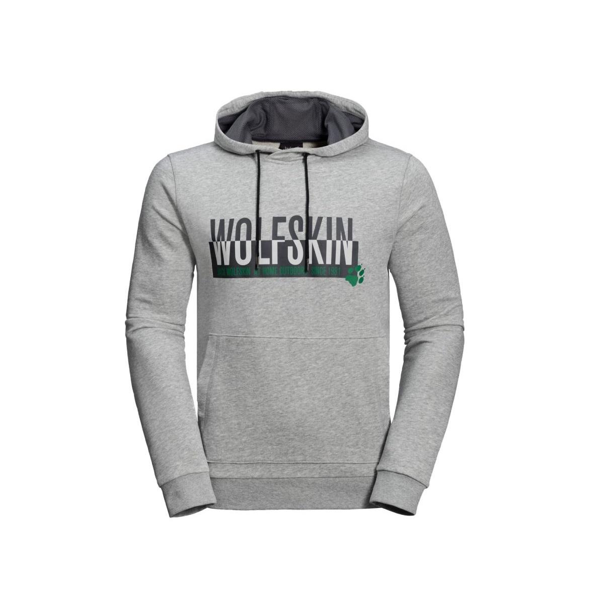 Jack Wolfskin Dukserica slogan hoody muška