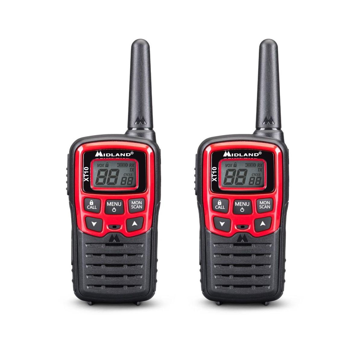 Midland Xt10 pro radio stanica, Crvena