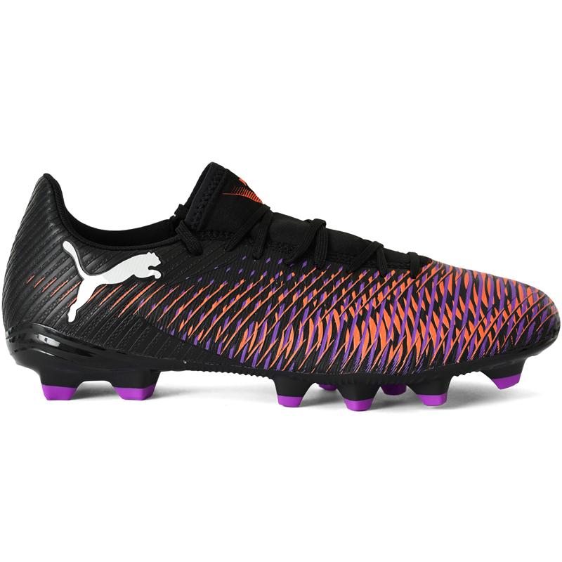 PUMA Muške kopačke Future 8 Play FG/AG, crno-ljubičaste