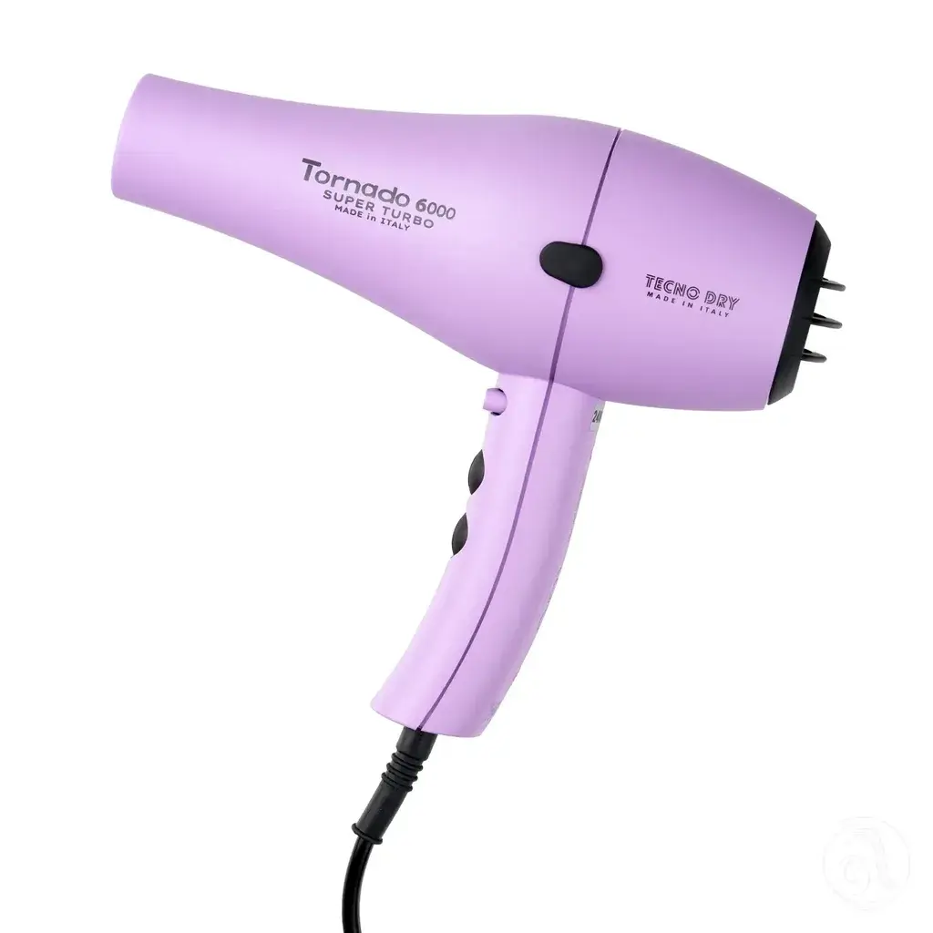 Tecno Dry Fen za kosu Tornado 6000, 2500 W, Svijetloljubičasta