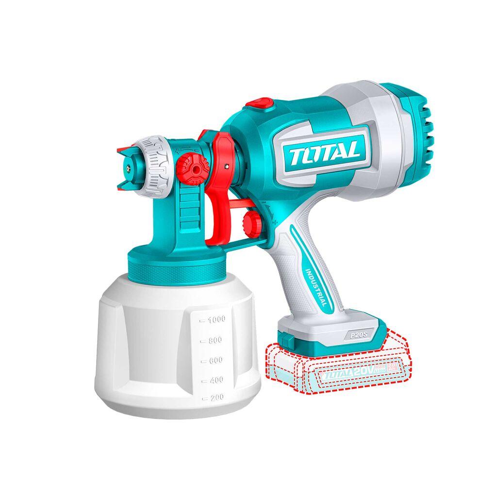 Total Tools Akumulatorski pištolj za raspršivanje 120 DIN-s, 800 ml,min, P20S (bez baterije) (TSGLI2004)