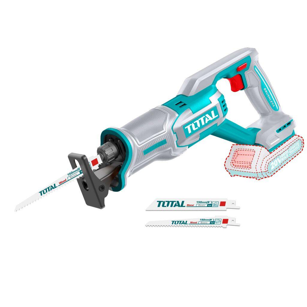 Total Tools Akumulatorska sabljasta pila TRSLI2108, 210 mm