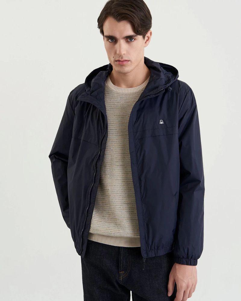 Benetton Muška jakna 2VDWUN06A-61J-L, Crna