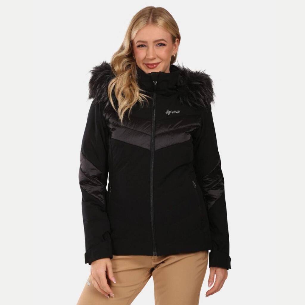 KILPI Ženska skijaška jakna LIN-W JACKETS - SKI, Crna