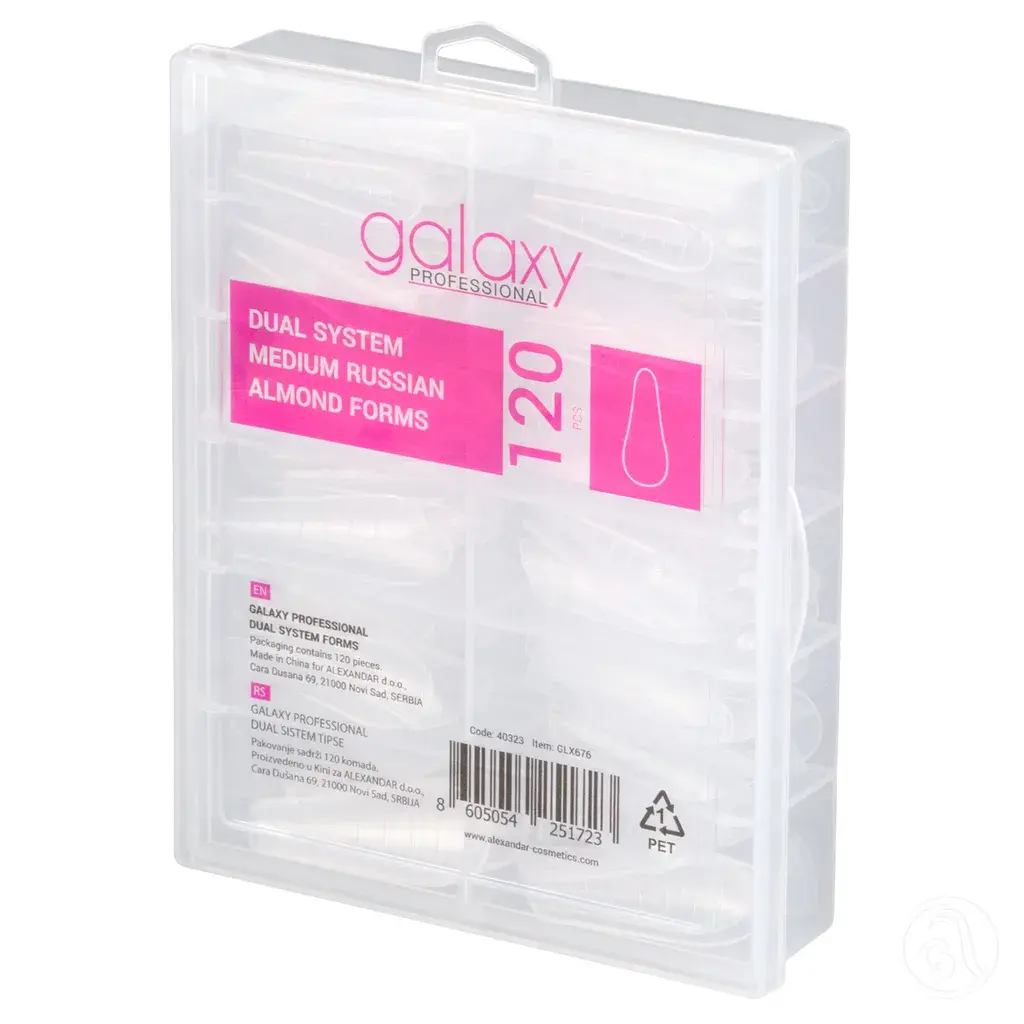 Galaxy Dual Medium Russian Almond tipse, 120 kom.
