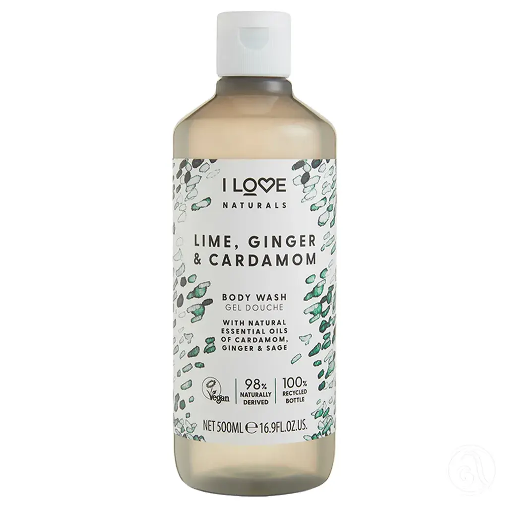I Love Gel za tuširanje, Limeta, đumbir i kardamon, 500 ml