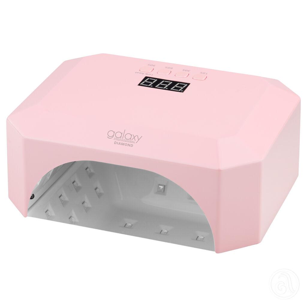 Galaxy - LED/UV lampa za nokte Diamond GLX615-P, Roza