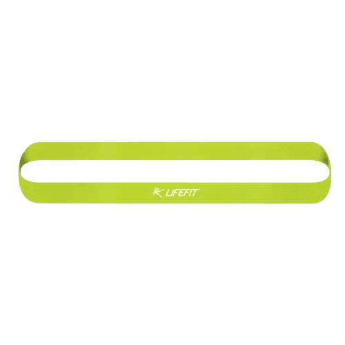 Lifefit Pilates traka Kruh Soft, 52x2x0,045, Zelena