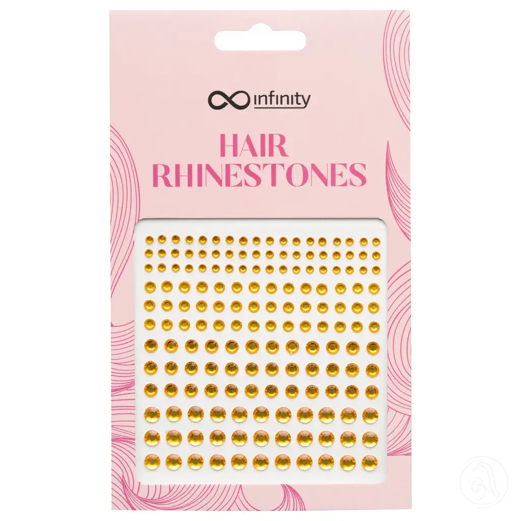 Infinity Cirkoni za kosu, INF555 Zlatni