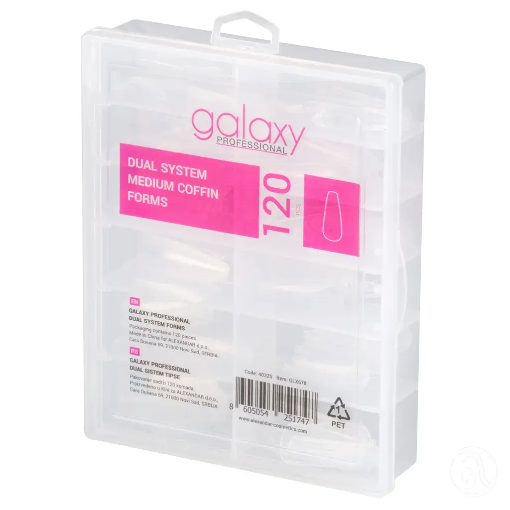 Galaxy Dual Medium Coffin tipse, 120 kom.