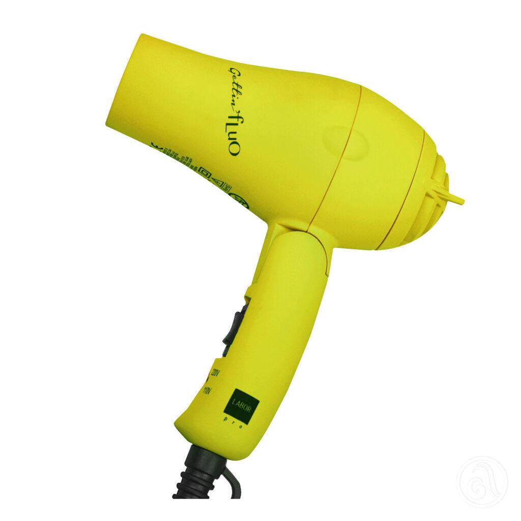 Gettin' Mini fen za kosu Fluo, Fluožuta, 600/1200 W