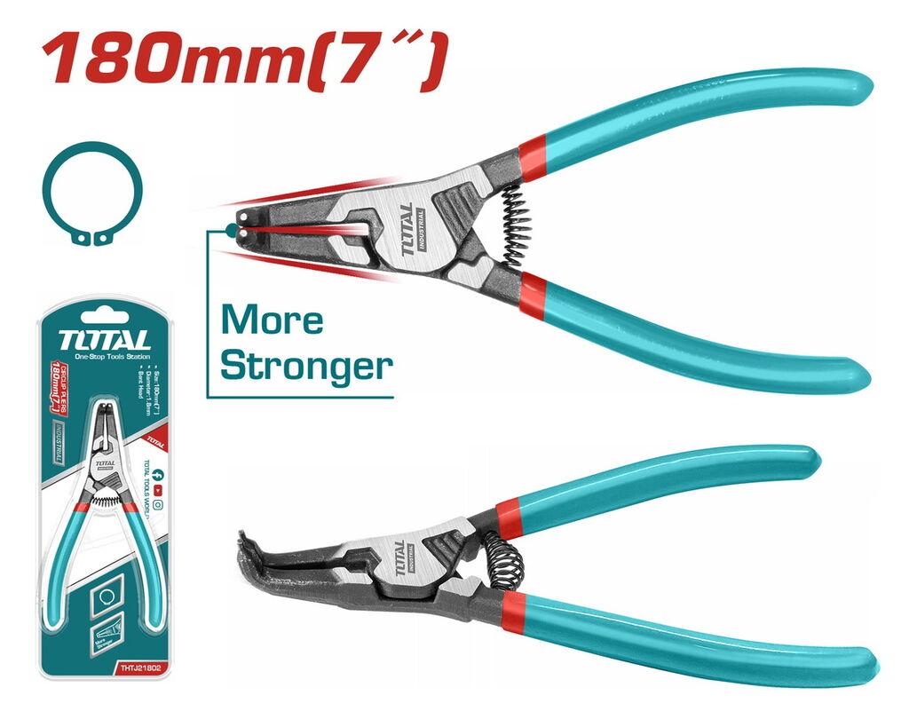 Total Tools Kliješta za prstenove, 180 mm