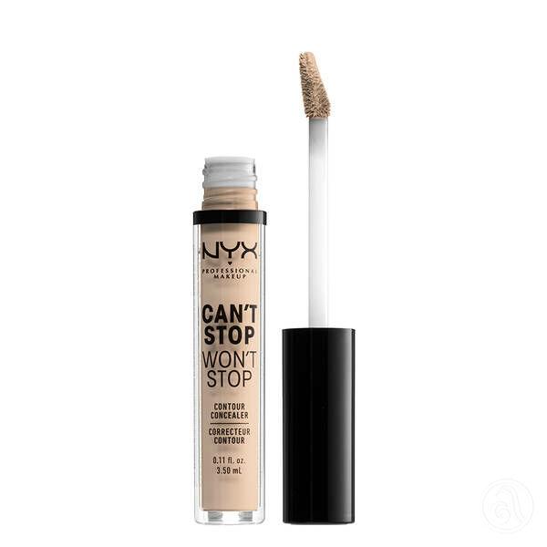 NYX Professional Makeup Tečni korektor Can't Stop Won't Stop CSWSC02, Alabaster, 3.5 ml