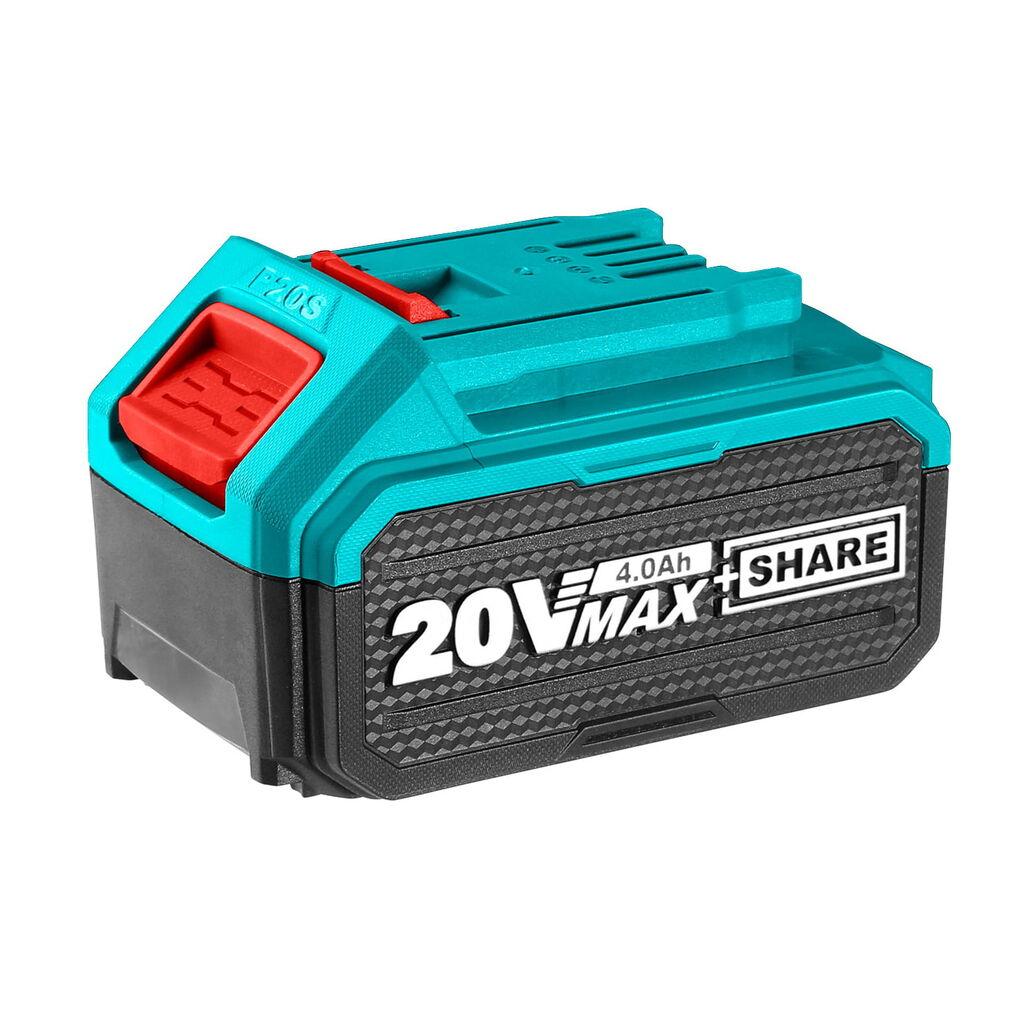 Total Tools Litij-ionska baterija 4,0 Ah, 20 V, P20S, (TFBLI2002)