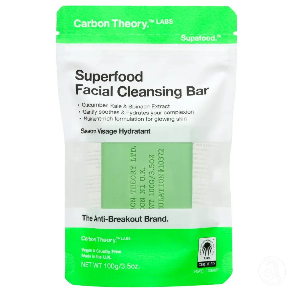 Carbon Theory Sapun za lice Krastavac i spanać, 100 g